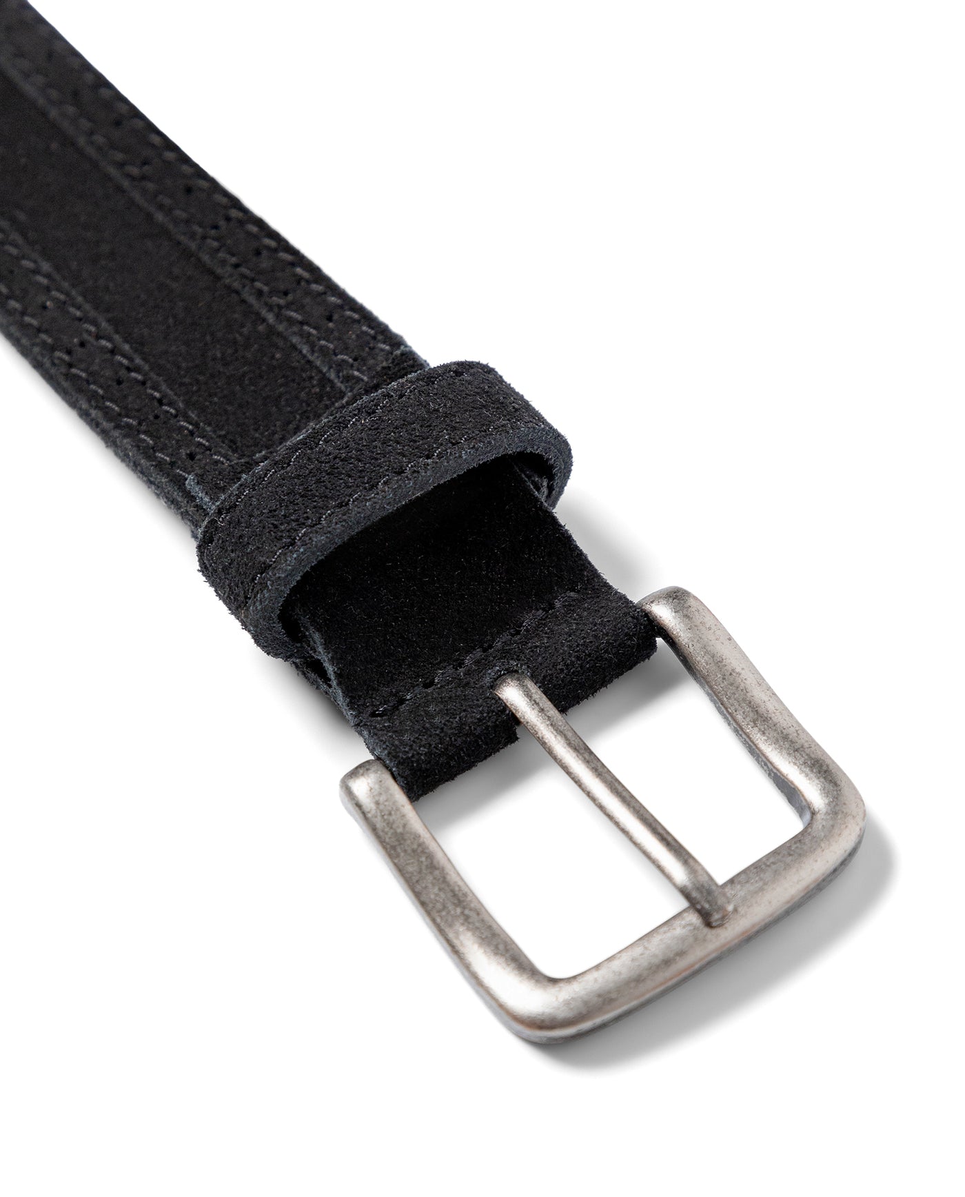 Men's 100% Cowhide Suede Leather Belt, Ceremony 019G000 - 2