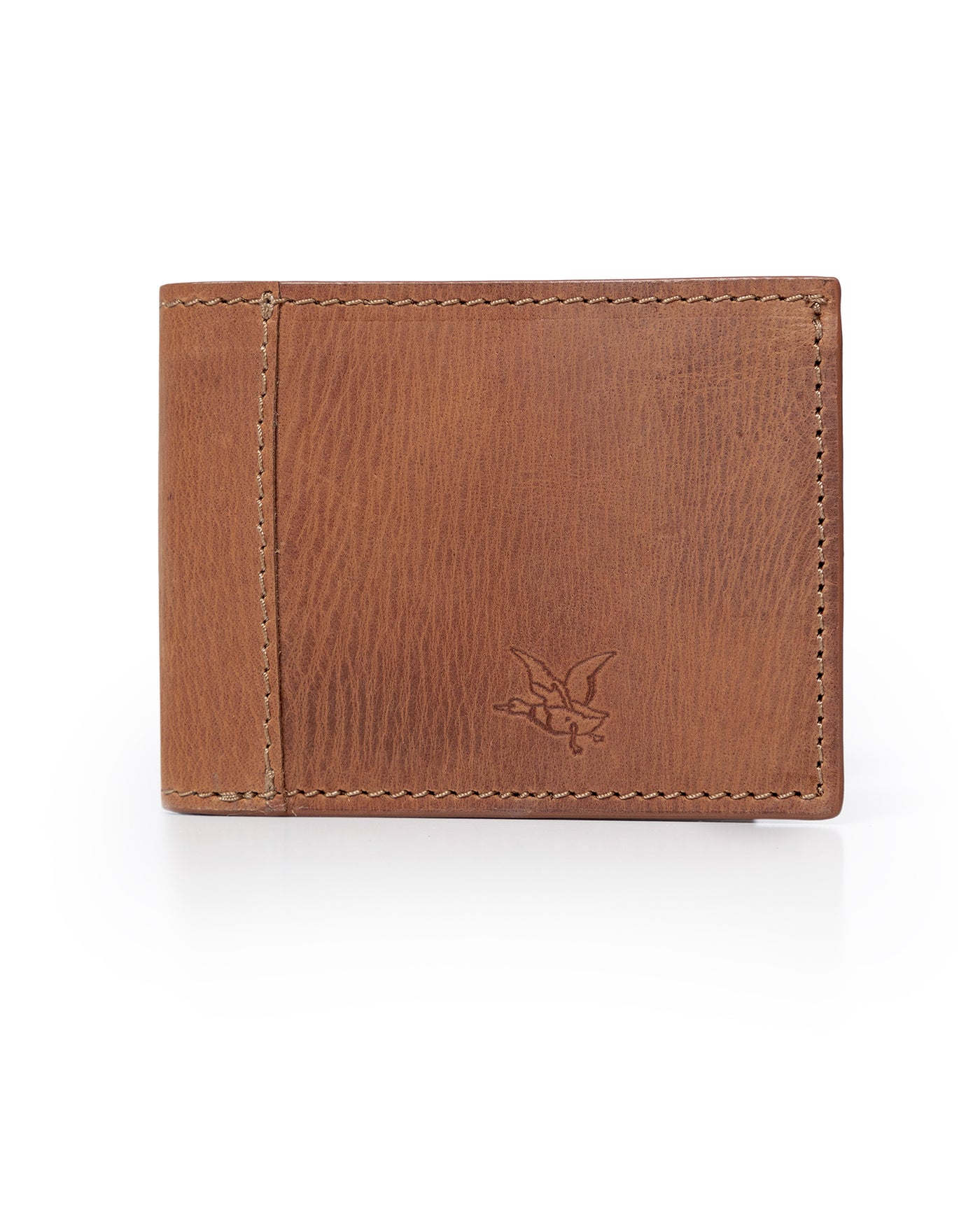 Mens Wallet Horizontal Aniline Aged Cowhide Leather Two Wing Removable Document Holder Artisan Flap - Brown 63_021H003_CAF161333_6