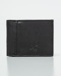 Men's Classic Two-Wing Semi-Greasy Leather Wallet