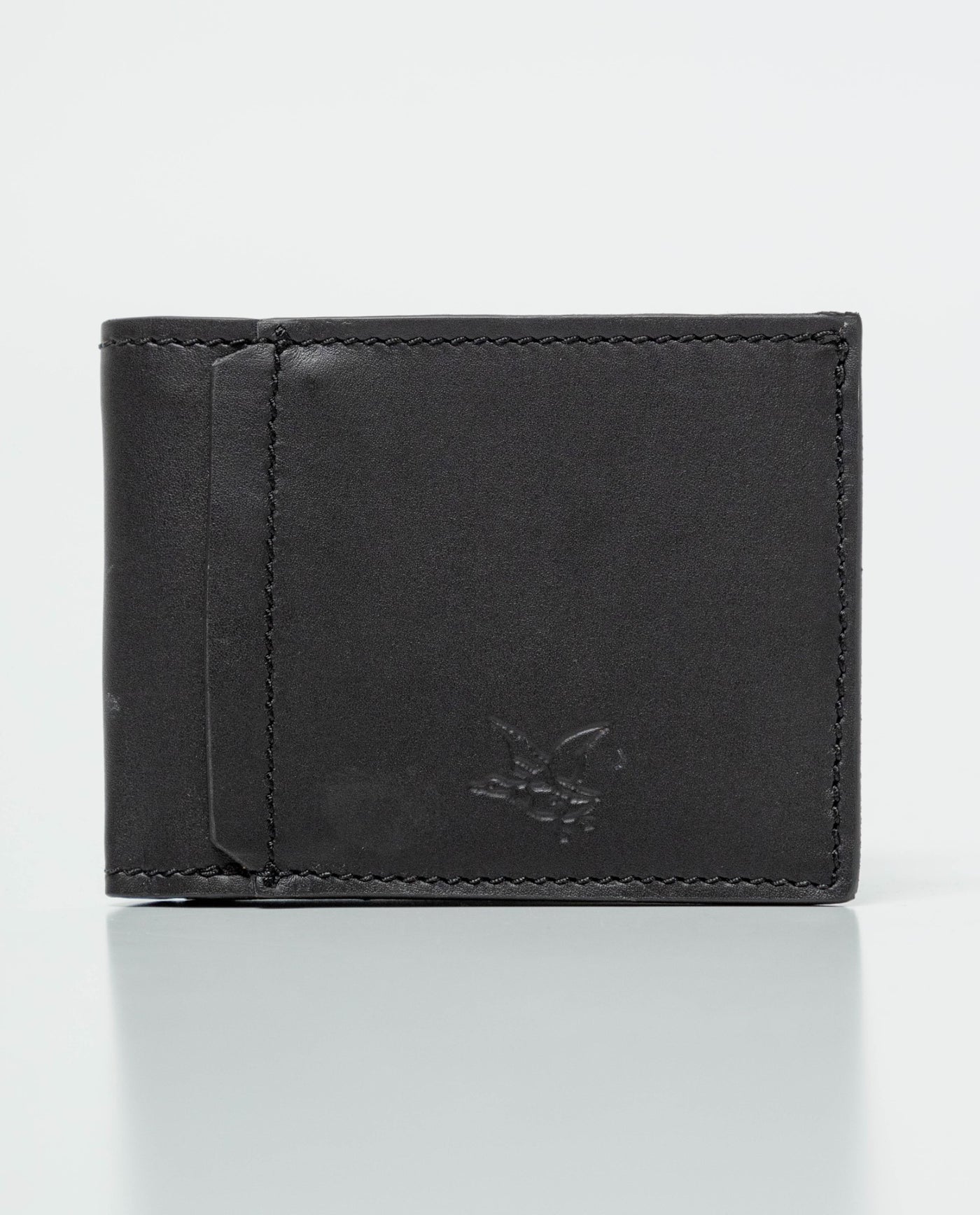 Men's Classic Two-Wing Semi-Greasy Leather Wallet 022G001 - 1