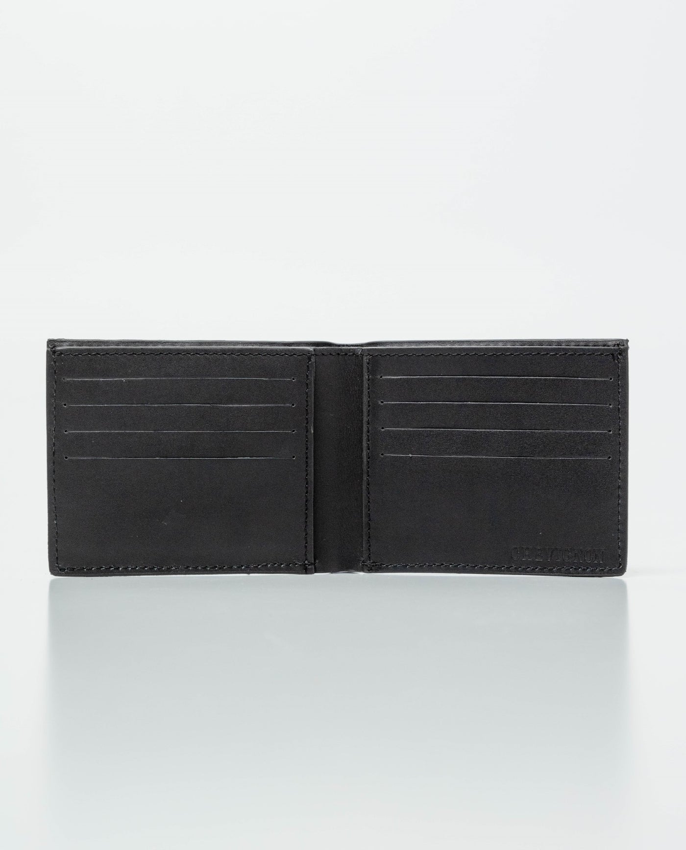Men's Classic Two-Wing Semi-Greasy Leather Wallet 022G001 - 3
