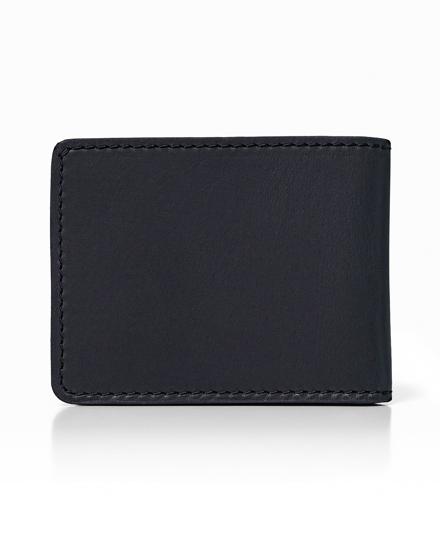 Semi-greased Leather Wallet 100% Cowhide - Black 029G004 - 3
