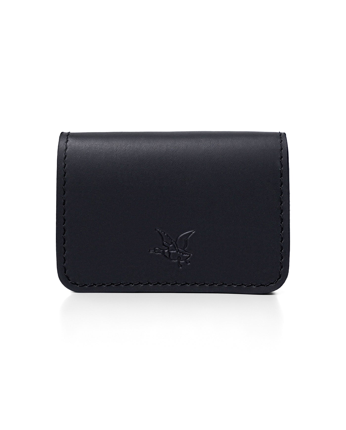 Men's Six-Pocket Semi-Greasy Cowhide Leather Card Holder 029G005 - 1