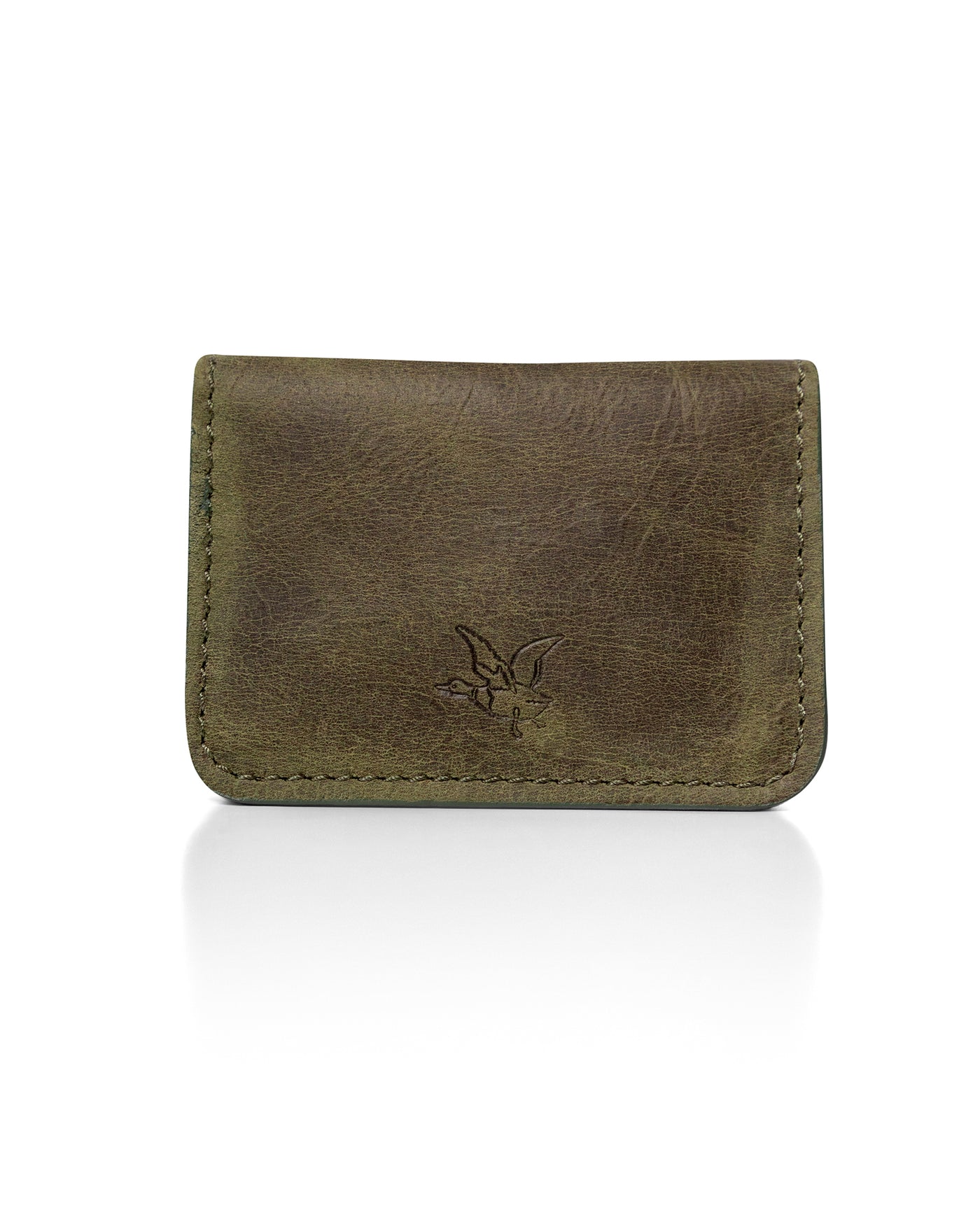 Men's Six-Pocket Semi-Greasy Cowhide Leather Card Holder 029G005 - 1