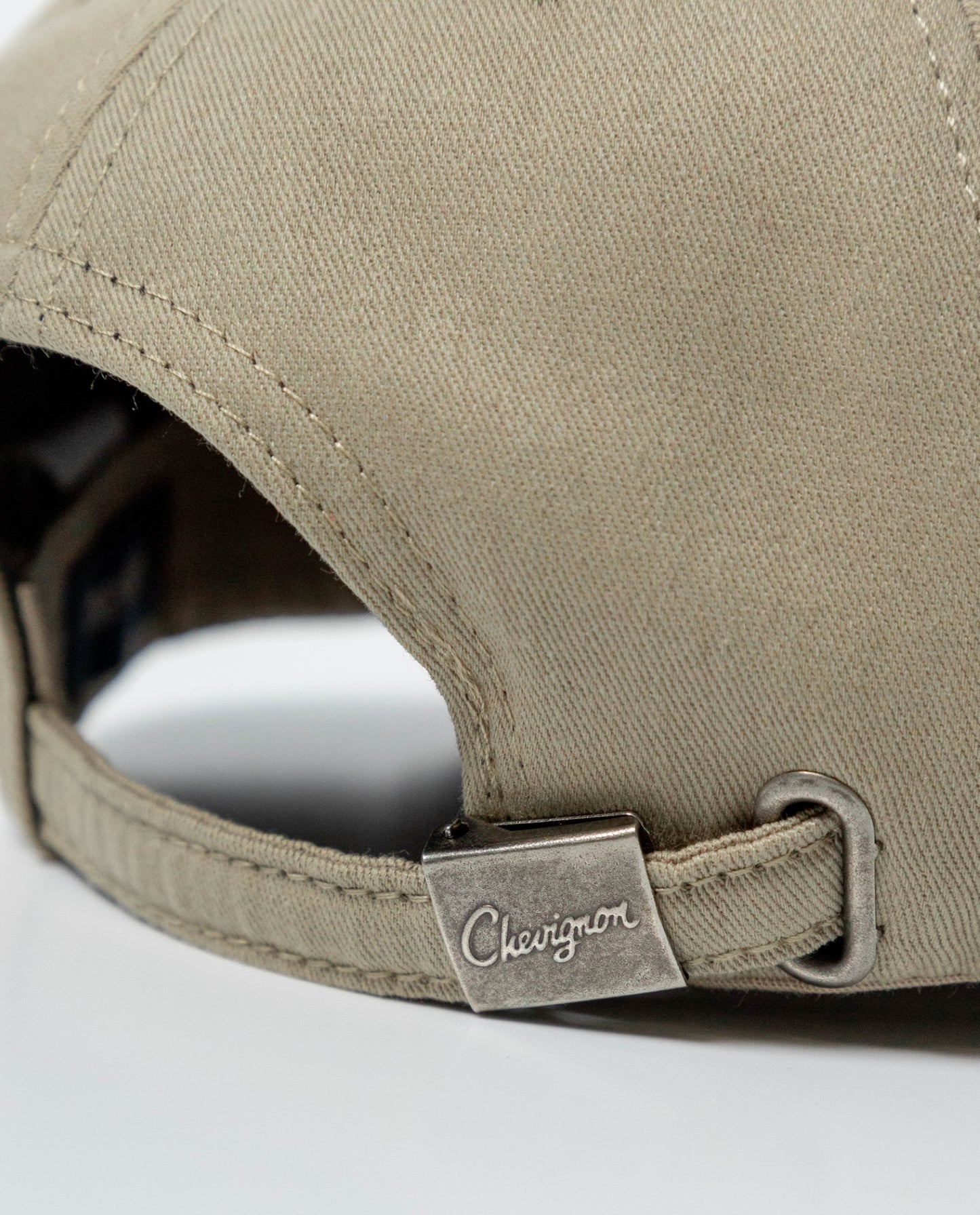 Unisex Cap Casual Design in Poly - Cotton - Khaki - 3