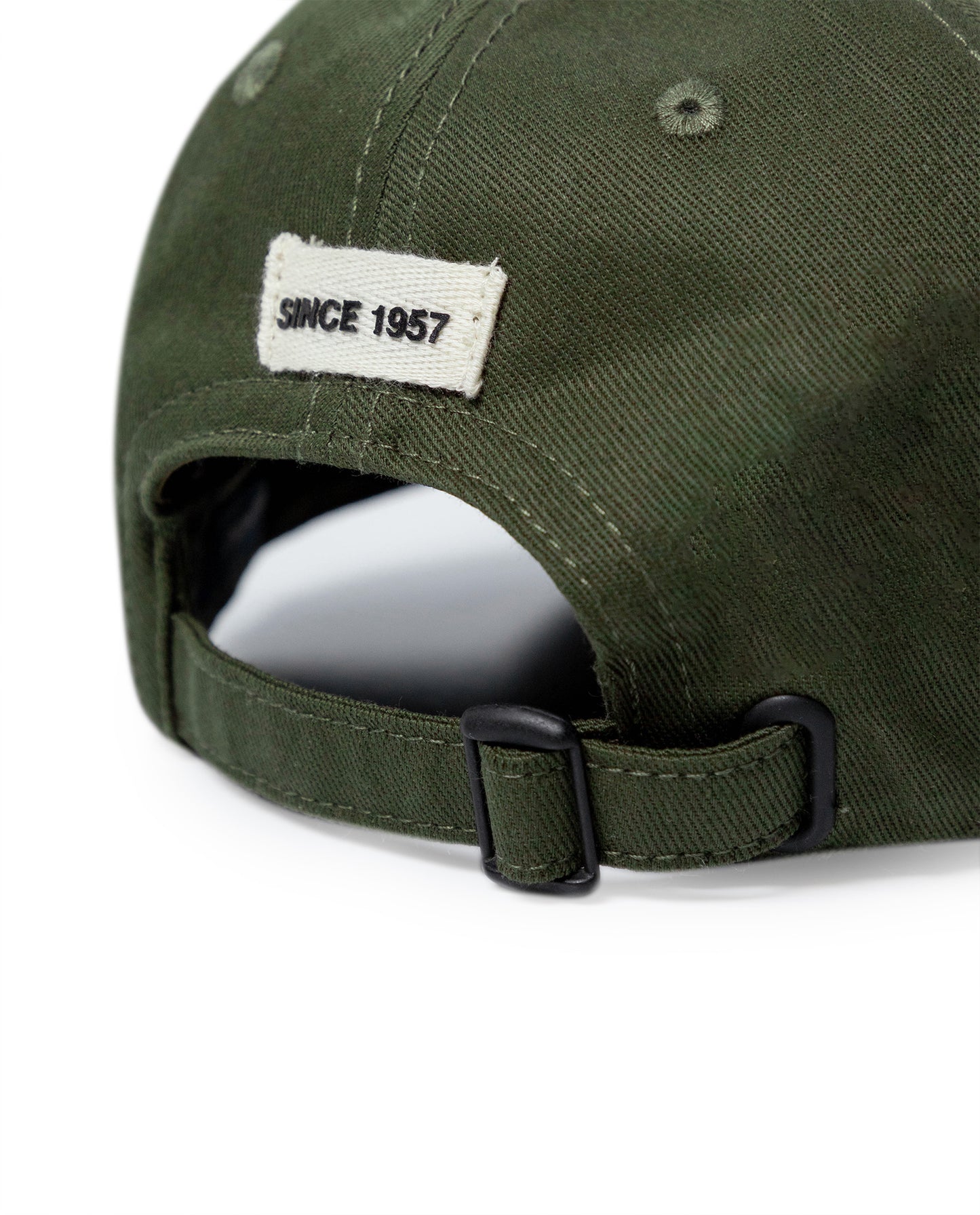 Unisex Cap 6 Panel Cotton Drill Structured Front Bilateral Embroidery-Print Graphics Contrast Visor Sandwich - Khaki 63_031H004_CAQ150309_4