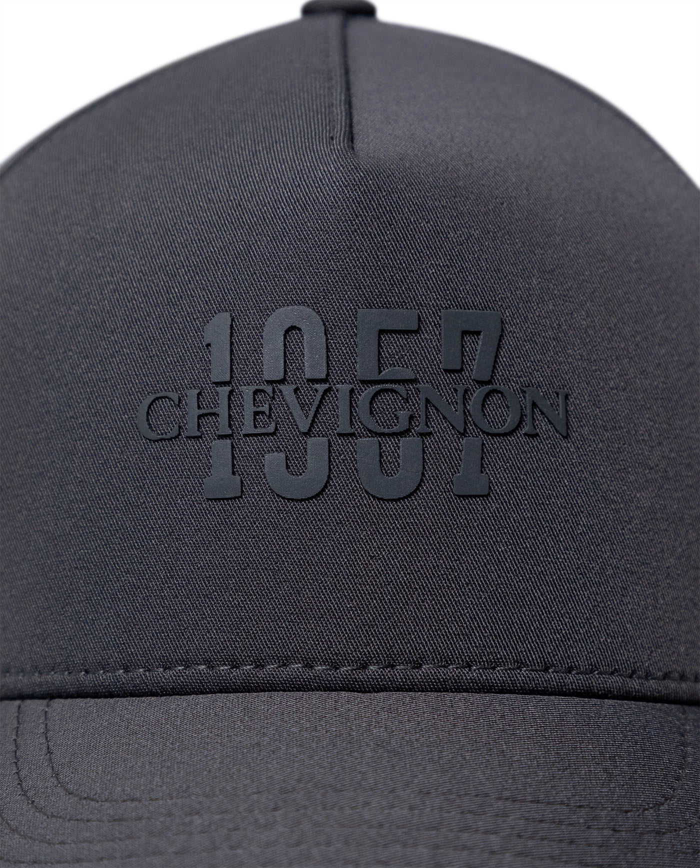 Unisex Cap 5 Panel Polyester Structured Front Rear Microperforated Ventilation High Density Print Tone Eyelets - Gray 63_031H008_GRI180000_3