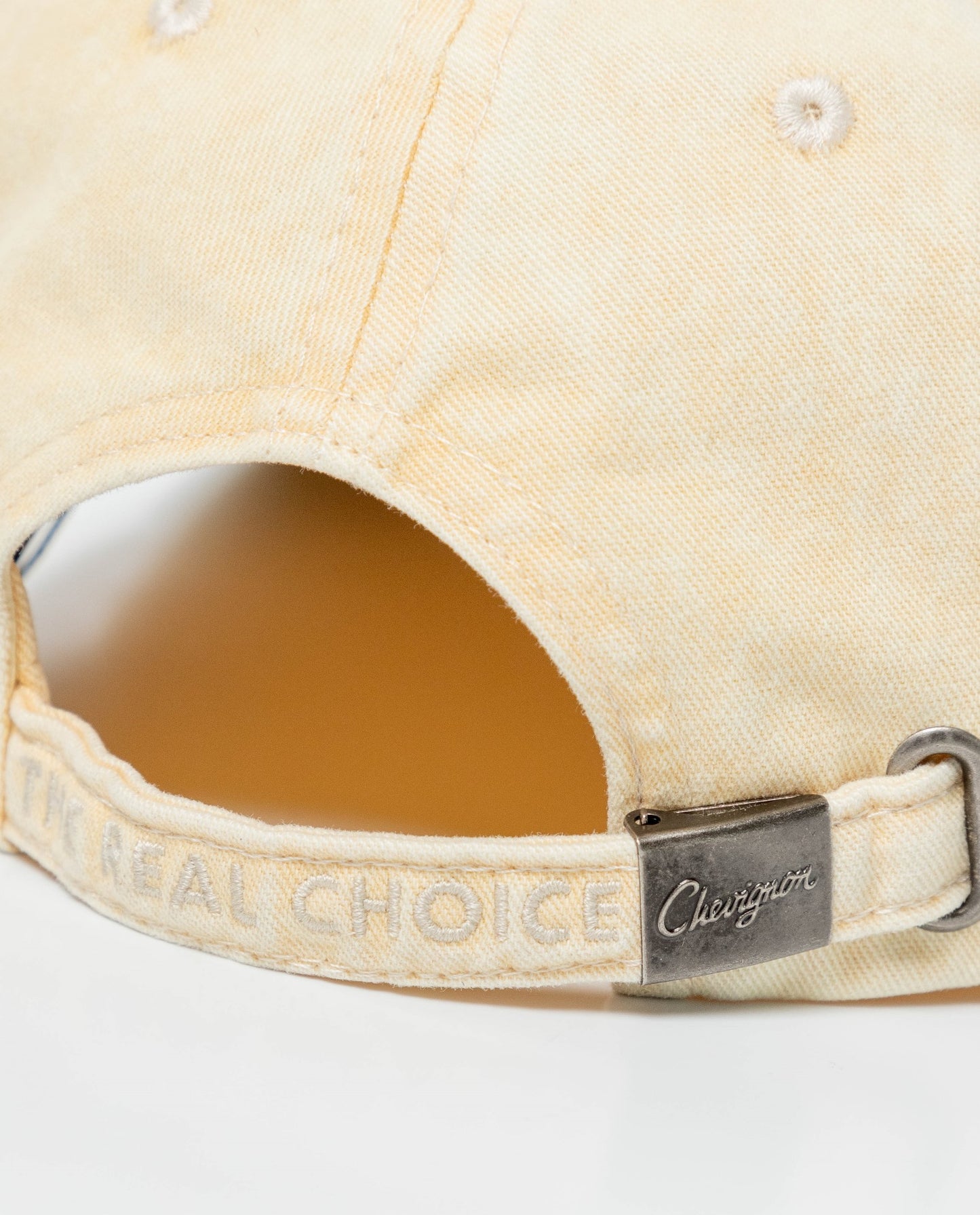 Men's Cotton Hat 6 Panels - Yellow - 3