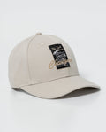 Unisex Six-Panel Structured Cap with Applied Chevignon Detail in Cotton