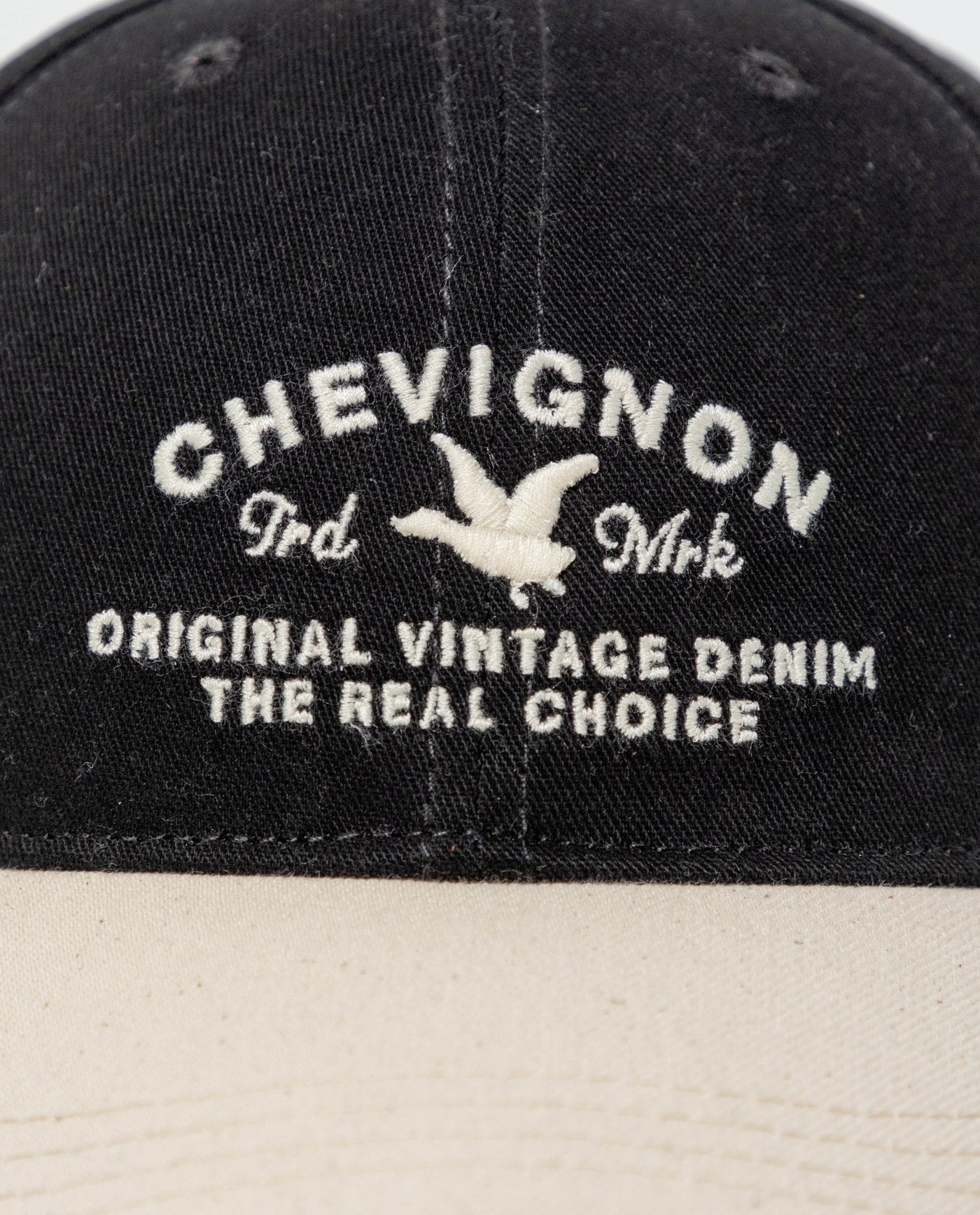 Unisex 6-Panel Cotton Baseball Cap, Chevignon - Black 032G009 - 5