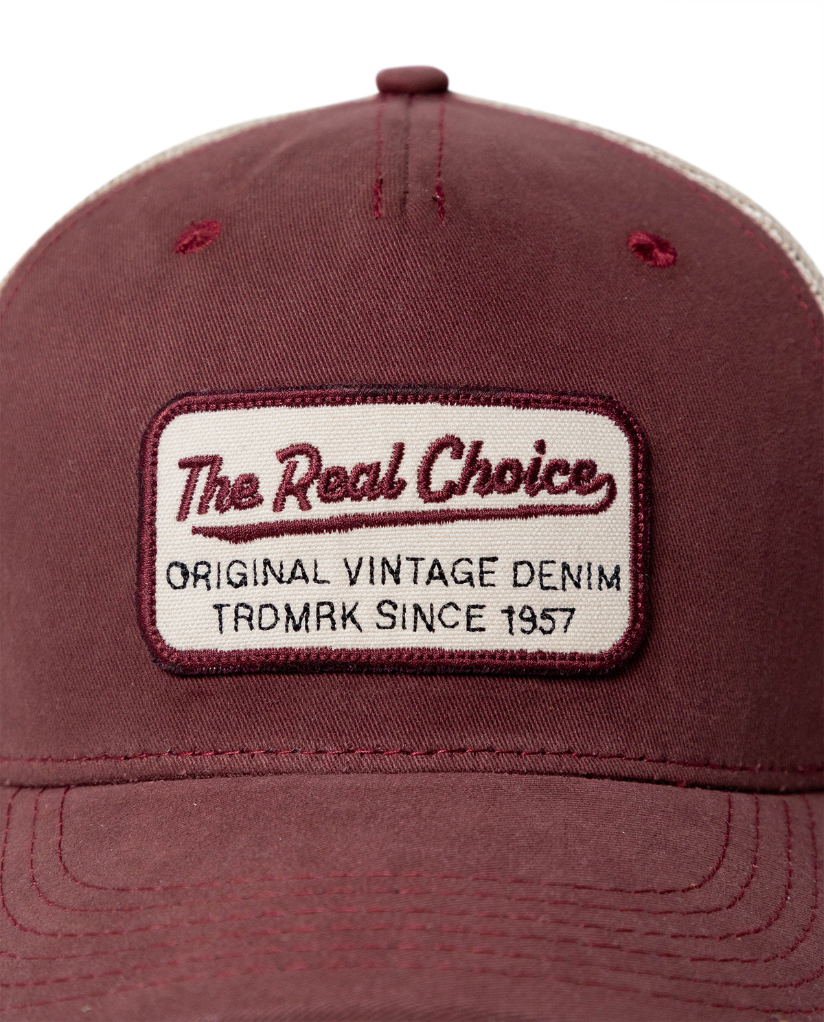 Five-Panel Trucker Cap - Red 63_032H004_ROJ191762_4