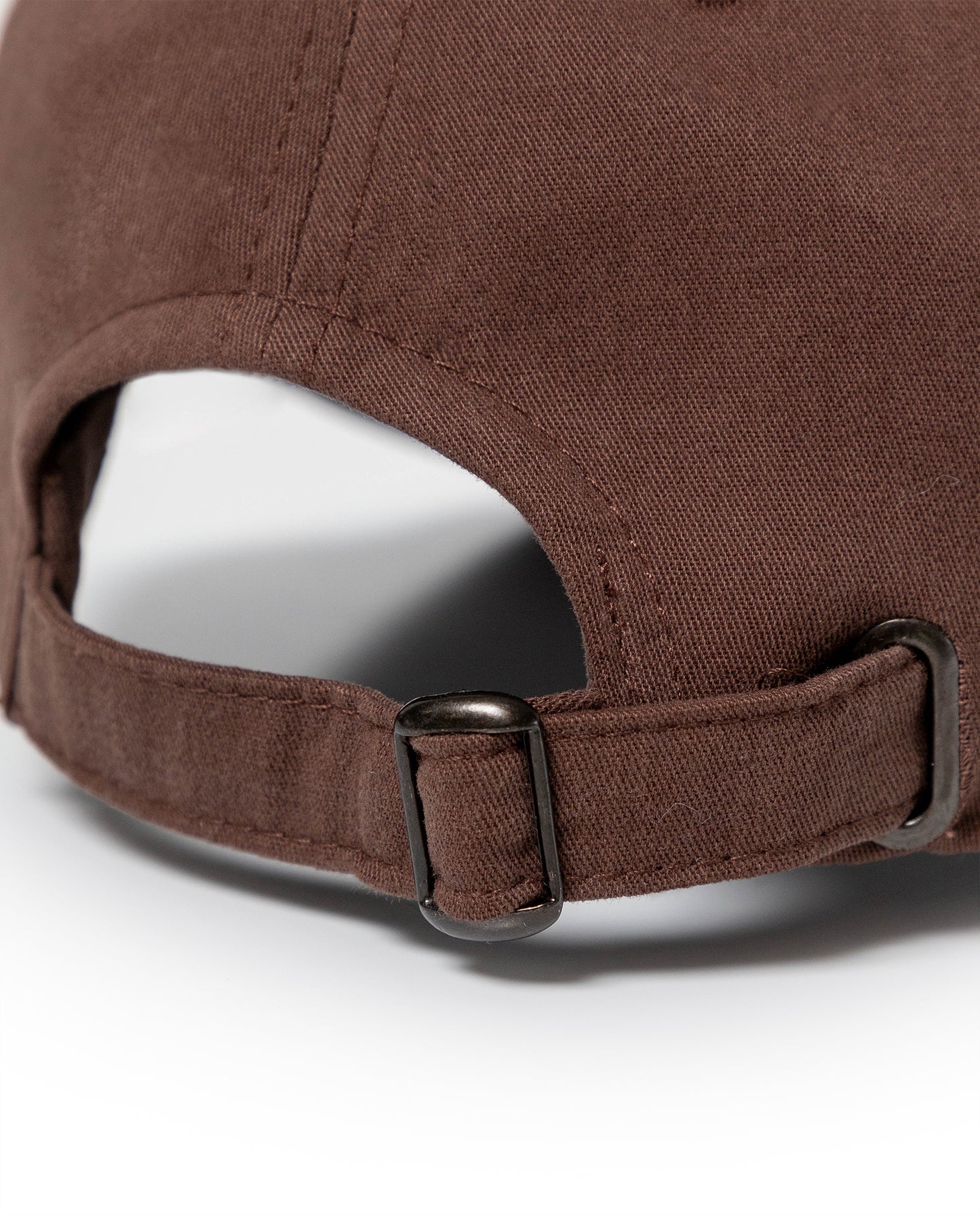 Unisex Cap 6 Panels in Cotton - Brown - 4