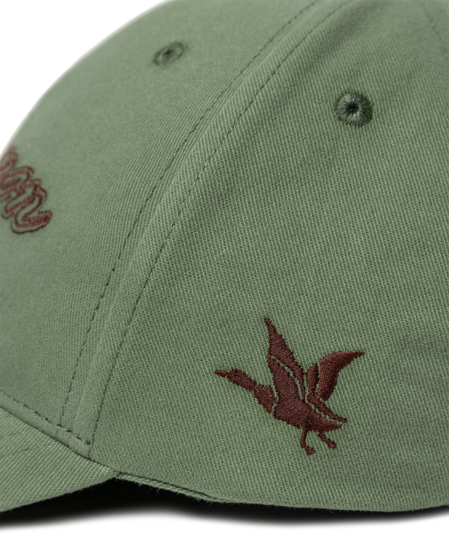 Unisex Cap 6 Panels in Cotton - Green - 4