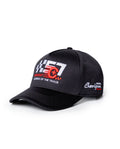 Racing Six-Panel Cap - Black