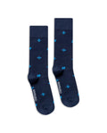 Men's Socks Mid Calf Cotton Elastane Kayak Graphics Chevignon Logo - Blue