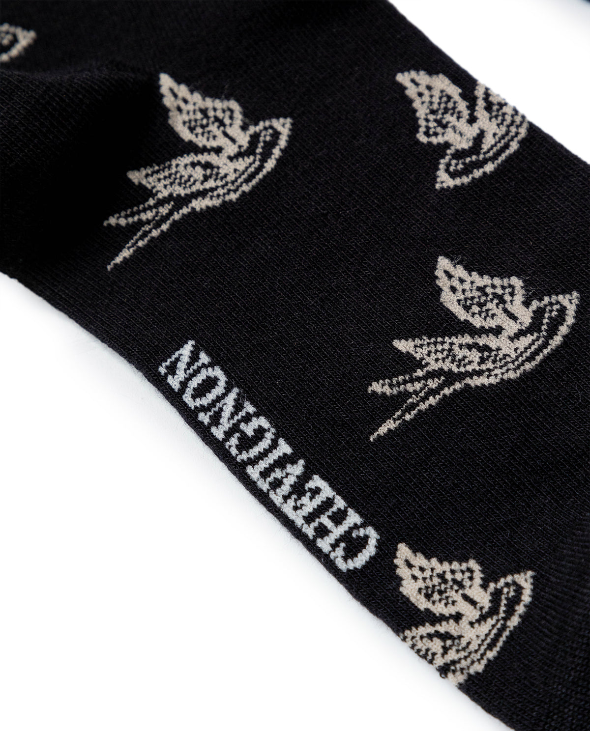Crew Socks for Men - Black 63_052H000_NEG194007_5