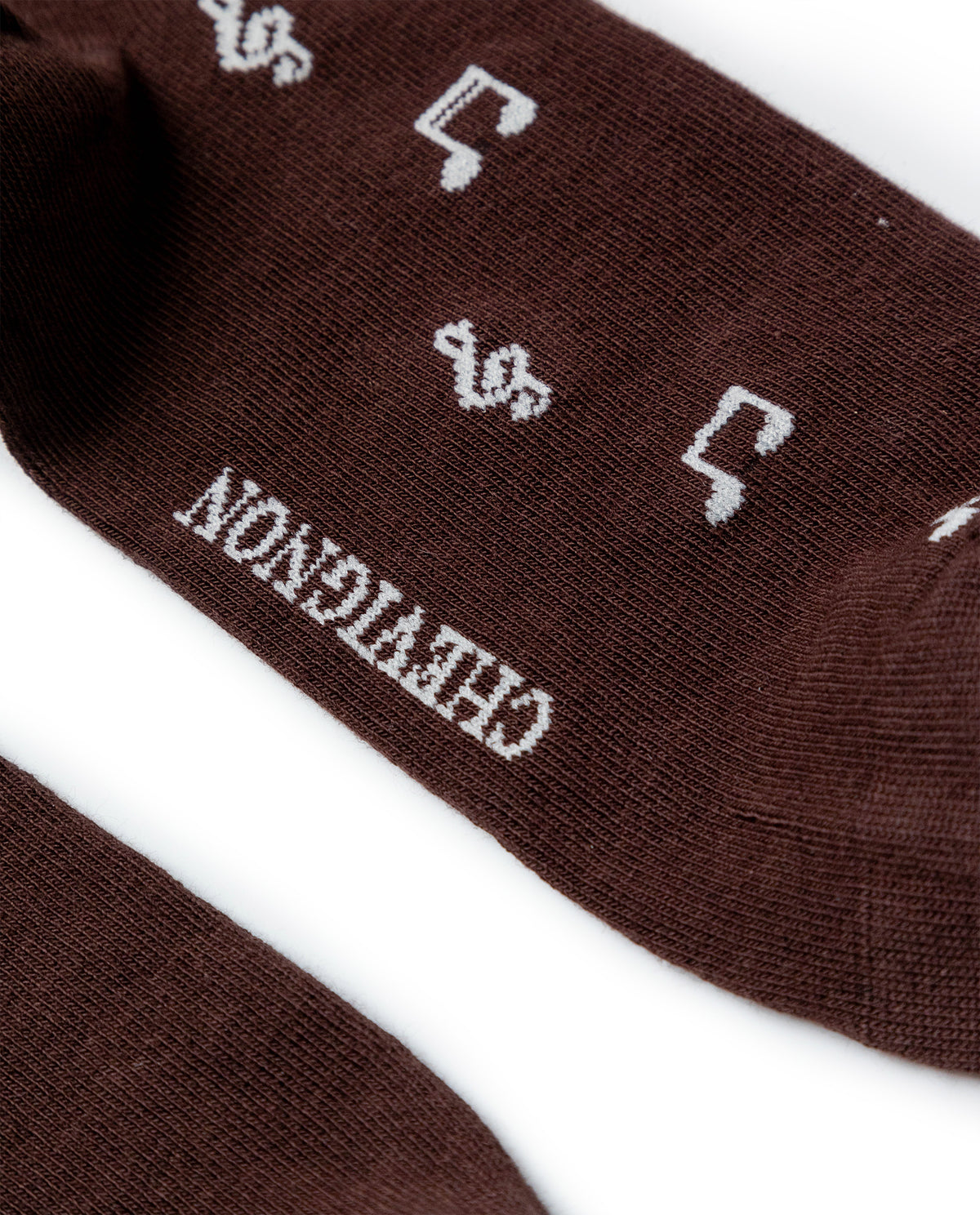 Men´s Print Crew Socks - Brown 63_052H001_CAF190915_4