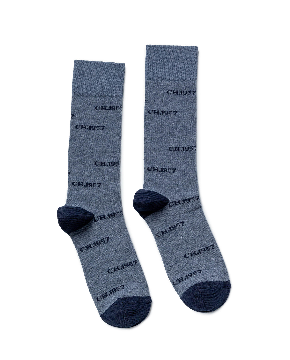 Men´s Print Crew Socks - Blue 63_052H004_AZU194049_0