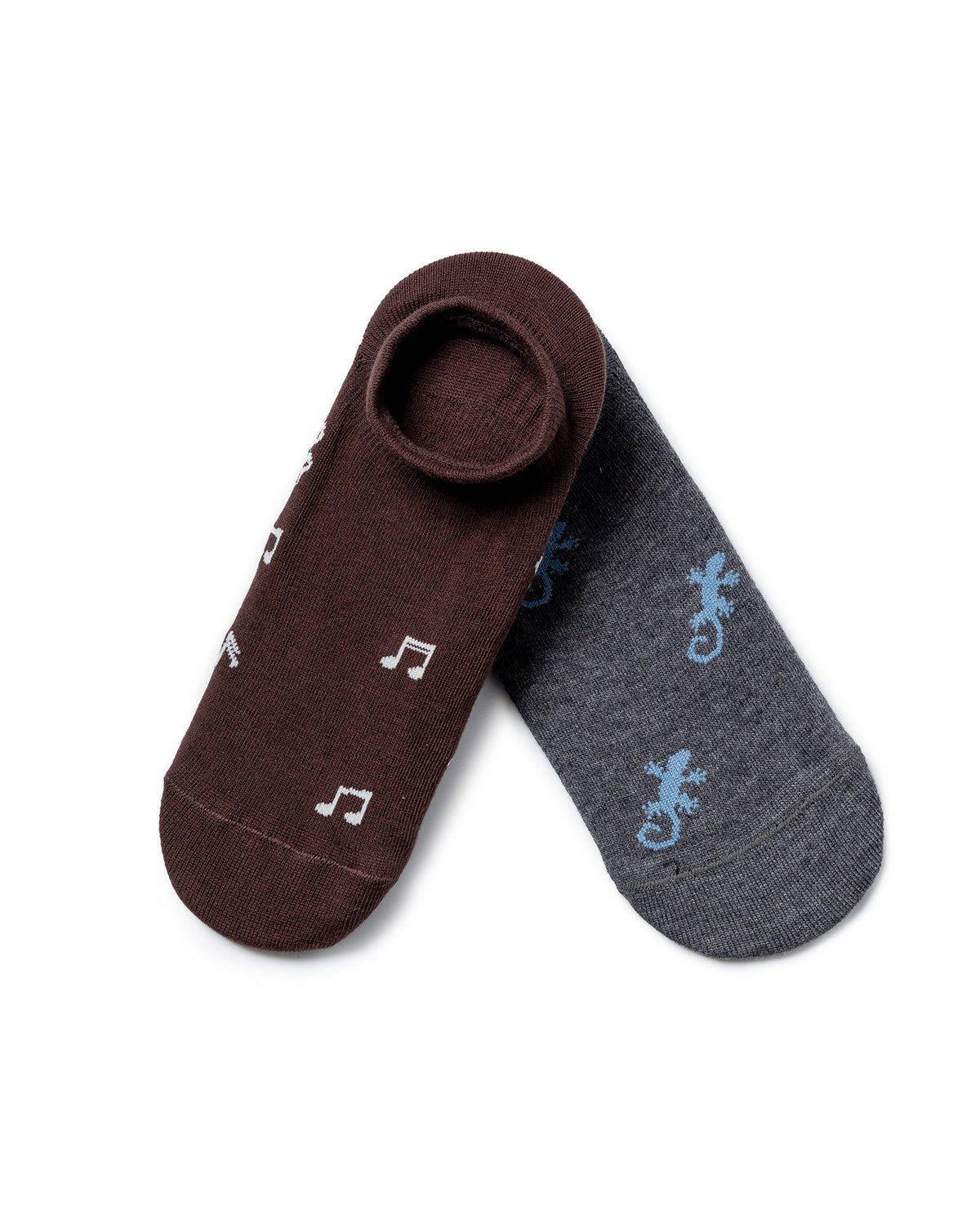 Two-Pack Invisible Socks for Men - Various 63_052H010_SUR999998_0