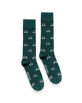 Men's Vespa Graphic Mid-Calf Socks in Cotton-Polyamide Blend