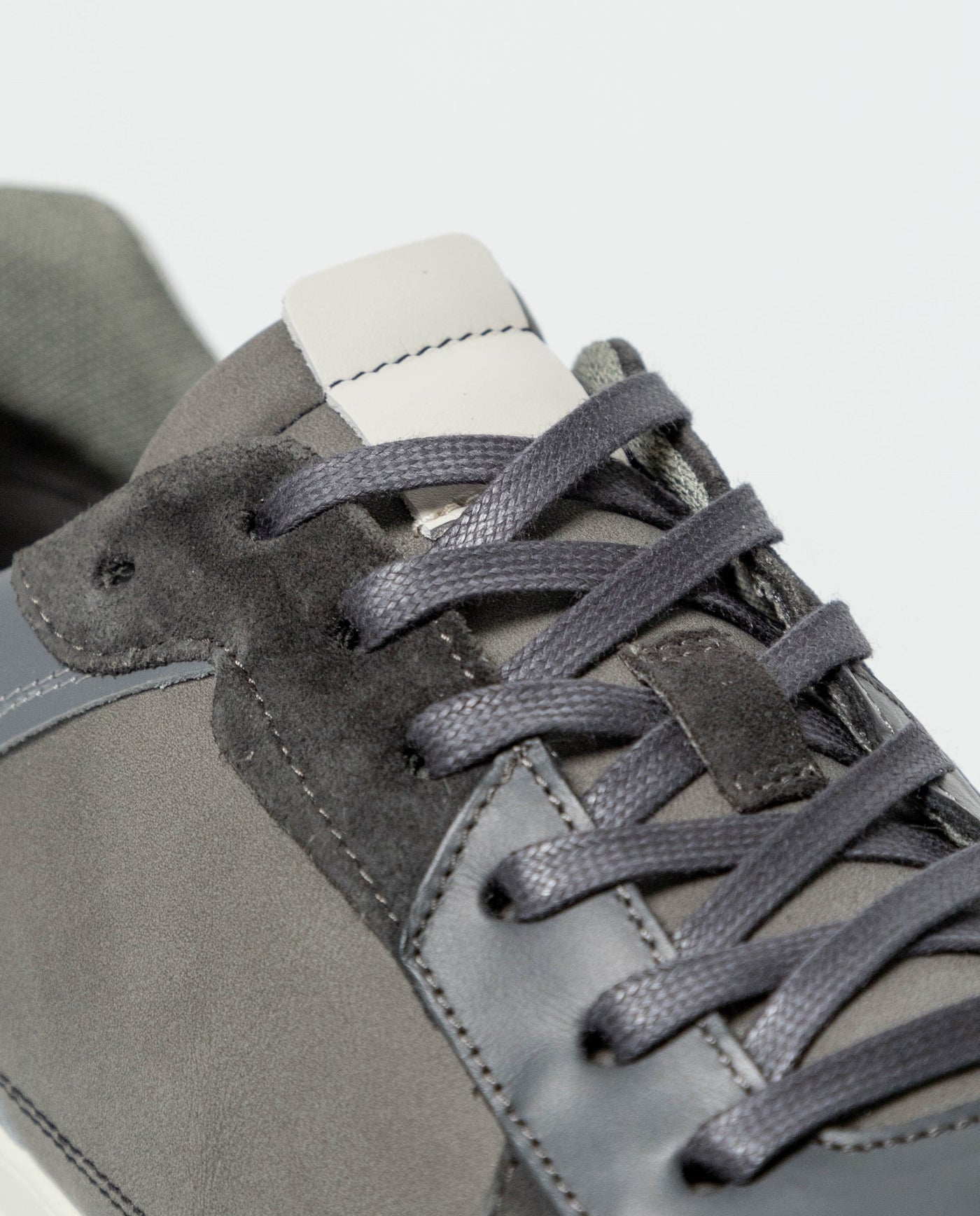 Men's Sneakers Cowhide Leather - Gray 63_062G002_GRI184005_6