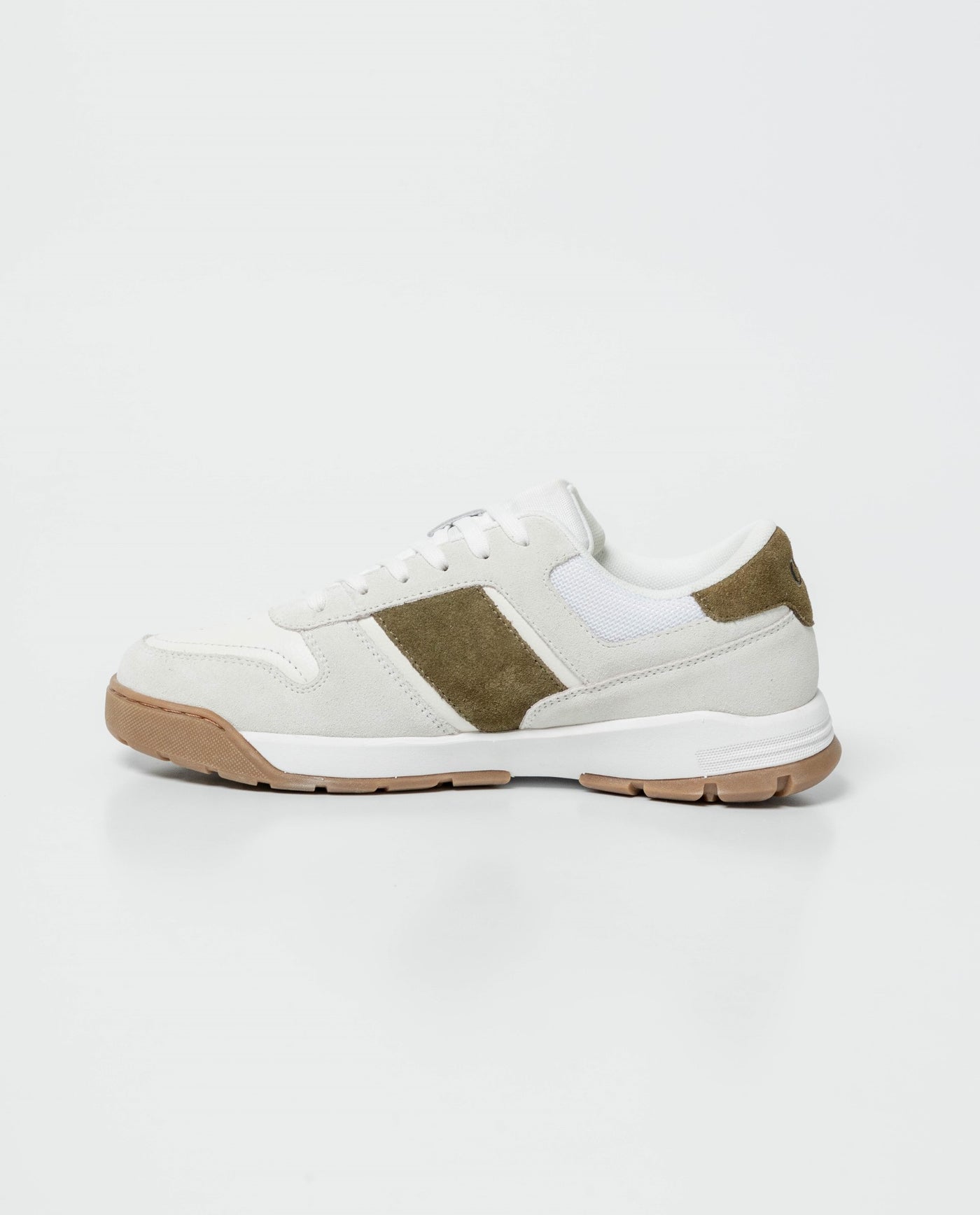 Men's Runner Style Sneakers with Bicolor Sole in Water-Repellent Suede 63_062G007_BLA110601_4