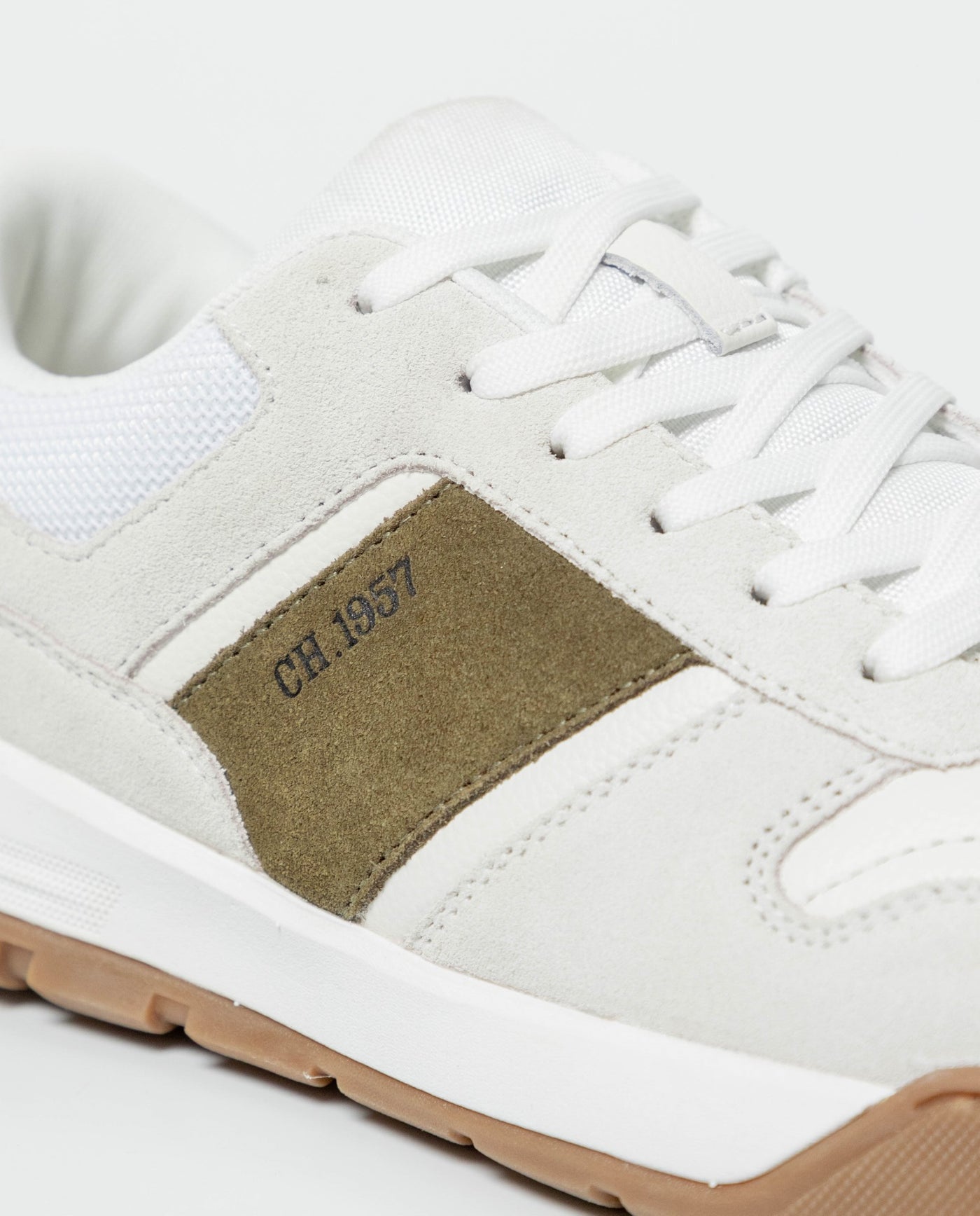 Men's Runner Style Sneakers with Bicolor Sole in Water-Repellent Suede 63_062G007_BLA110601_5