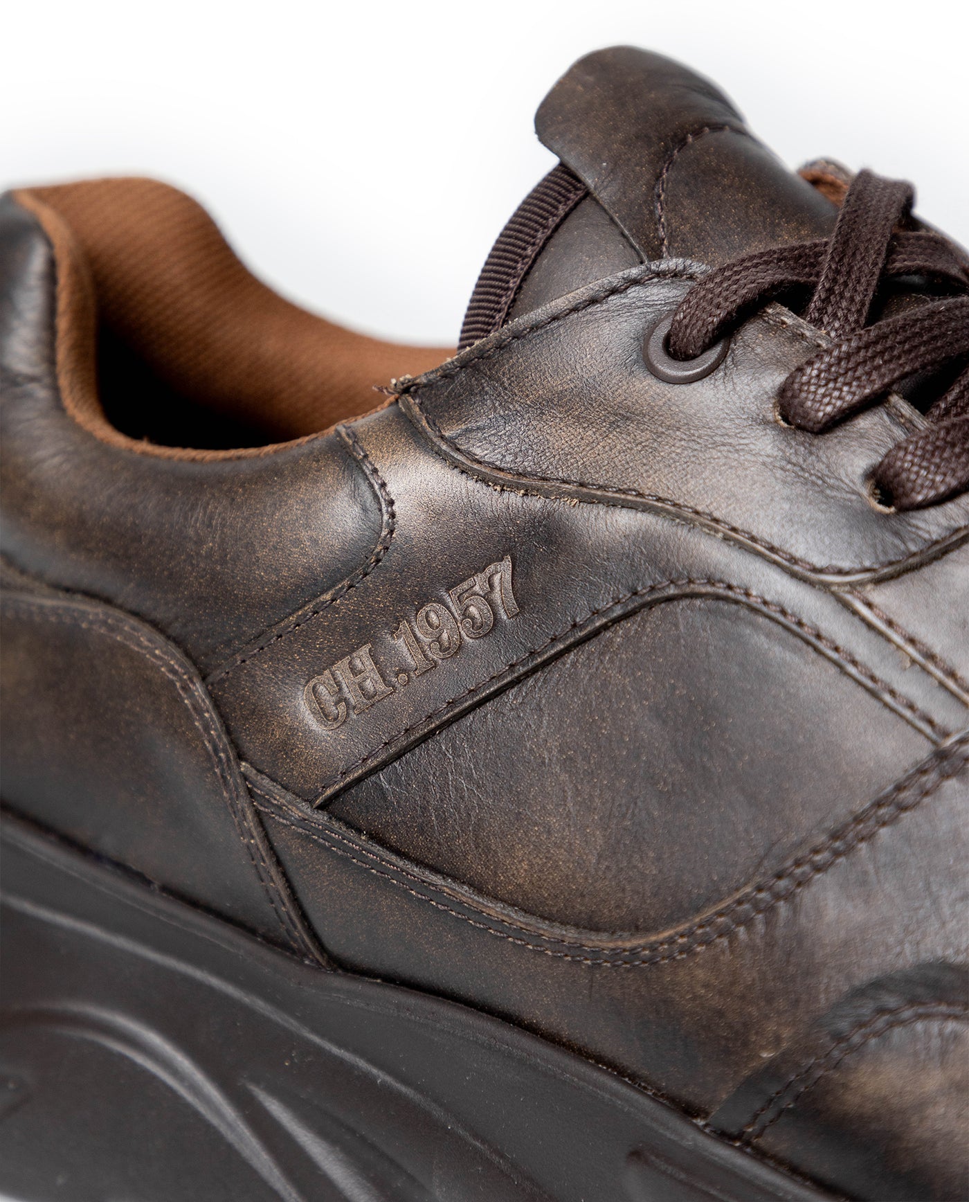 Mens Lightweight Runner-Style Shoes - Special Collection - Brown 63_064H253_CAF181033_5