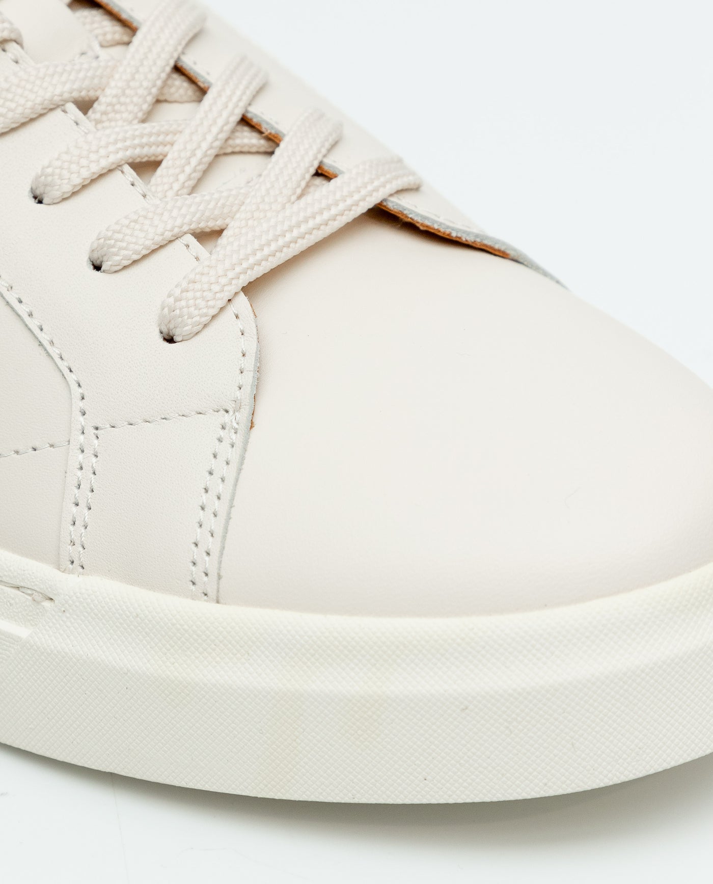 Men's Leather Court Sneakers - White 63_069F003_BLA110601_6