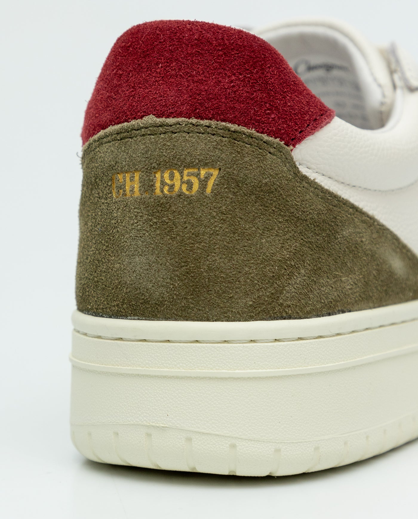 Leather Basketball-Style Sneakers for Men - White 63_069F008_BLA110601_8