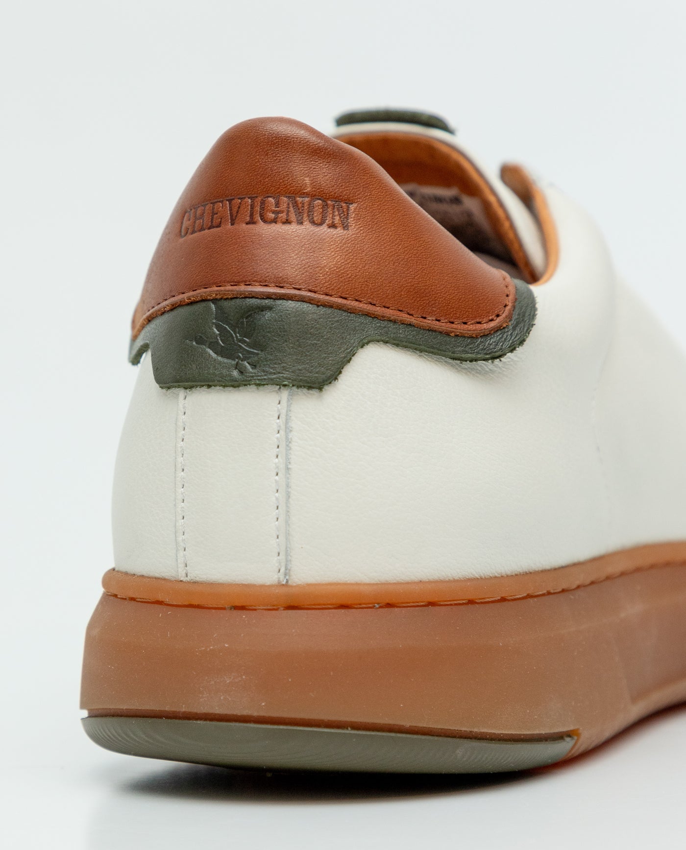 Men's Casual Leather Sneakers - White 069F015 - 7