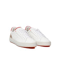 Men's Transparent Sole Leather Sneakers