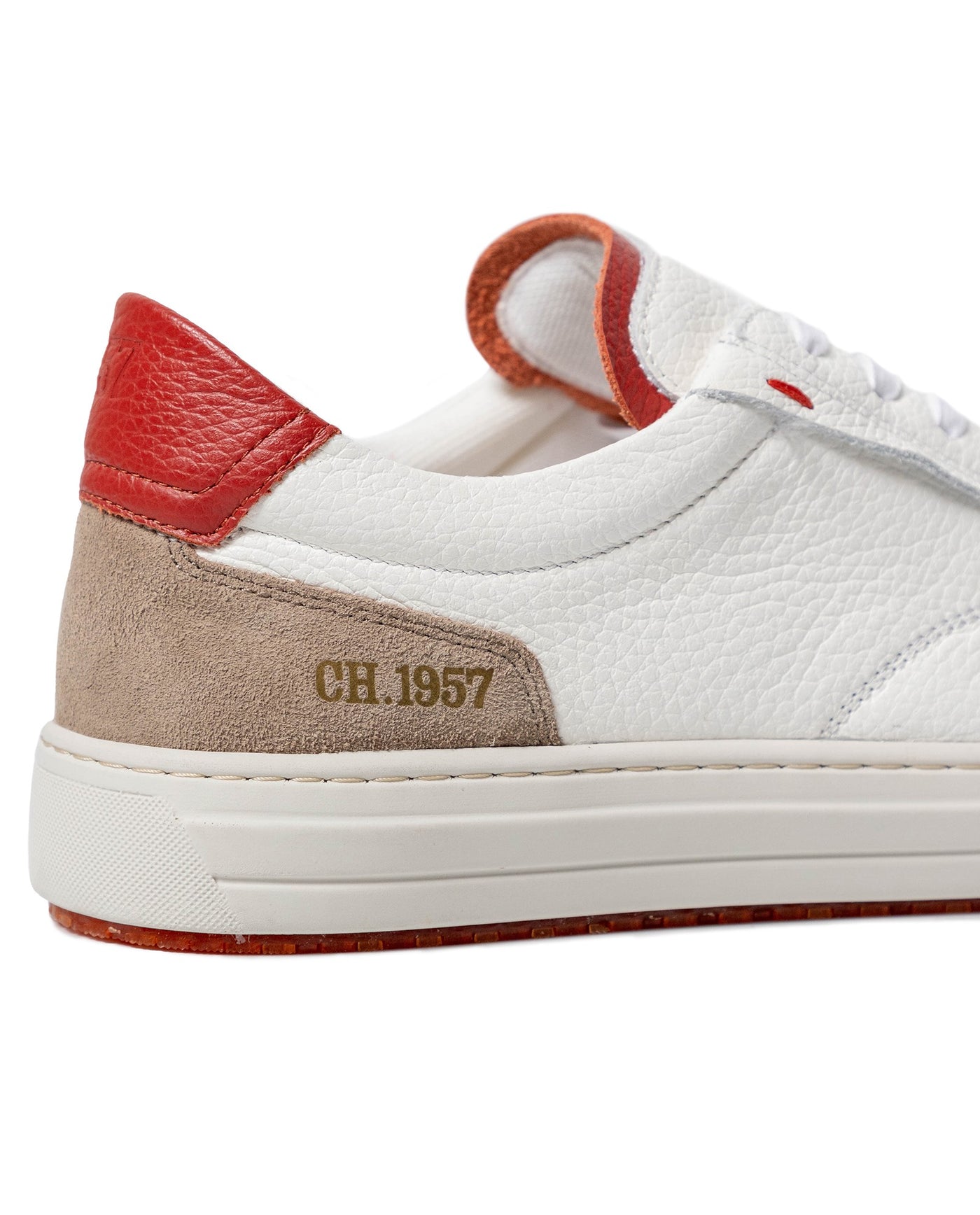 Men's Transparent Sole Leather Sneakers 63_069G011_BLA110601_4