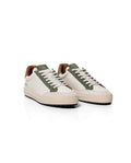 Men’s Leather Sneakers with Transparent Sole