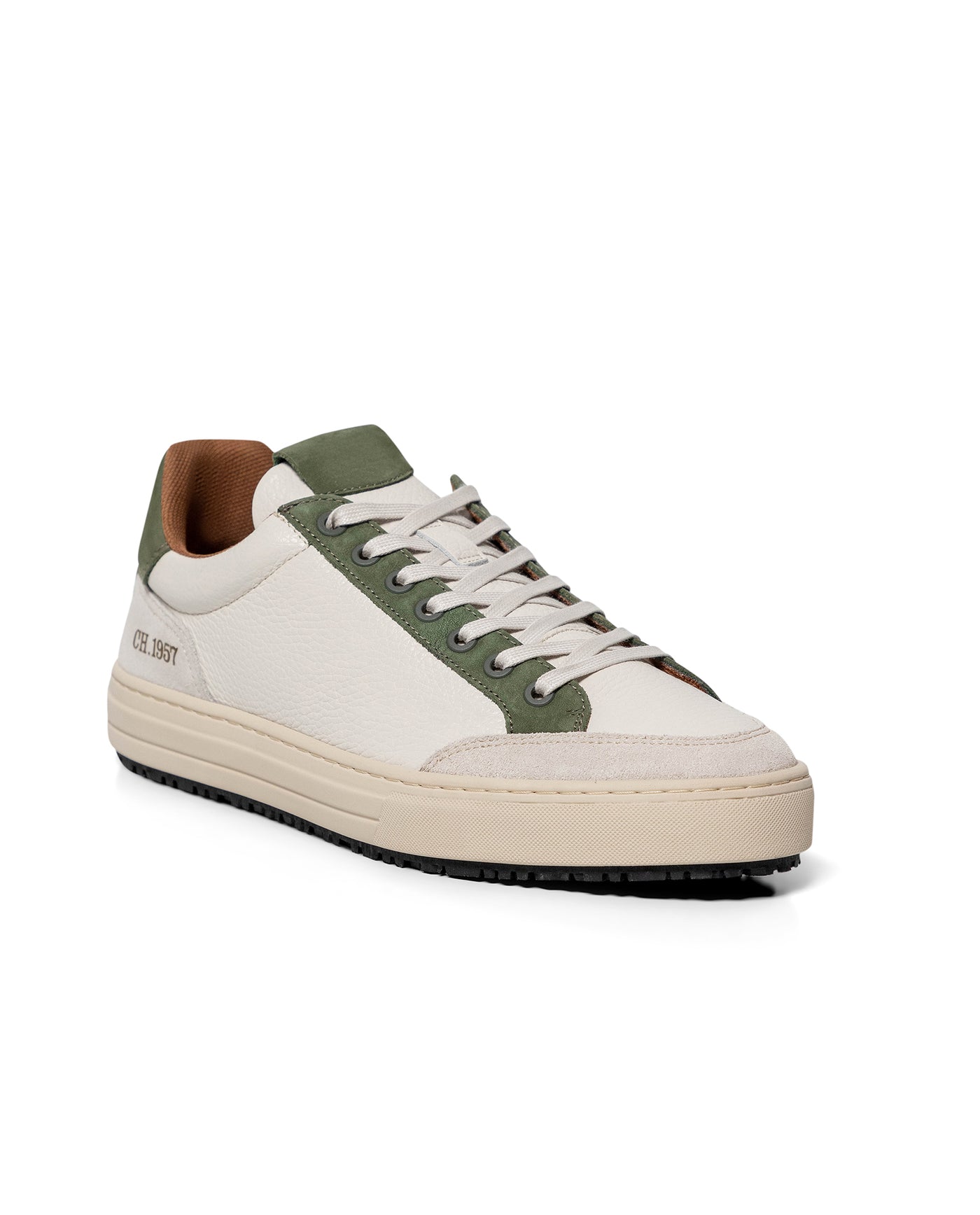 Men’s Leather Sneakers with Transparent Sole 63_069G012_VER150336_3