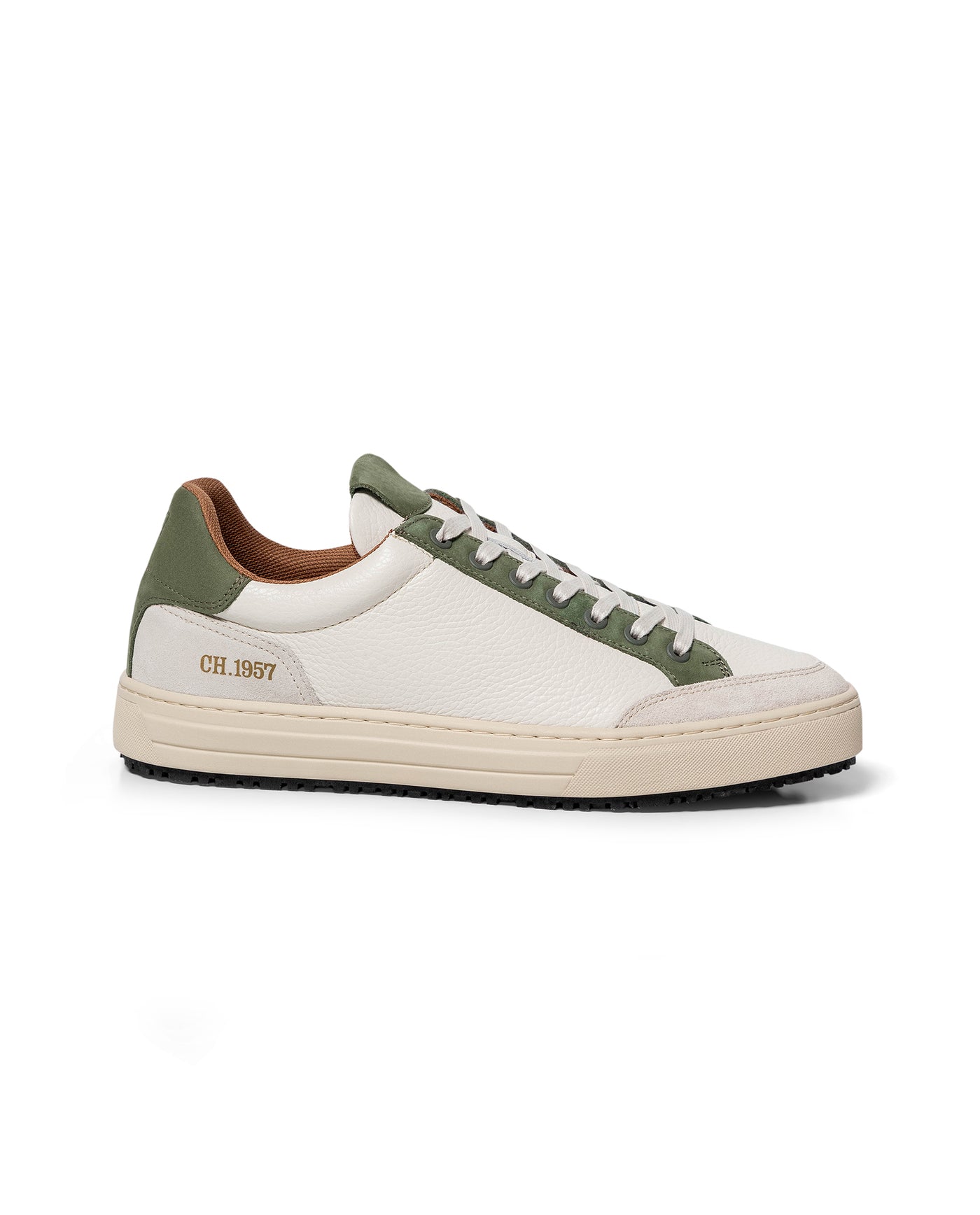 Men’s Leather Sneakers with Transparent Sole 63_069G012_VER150336_5