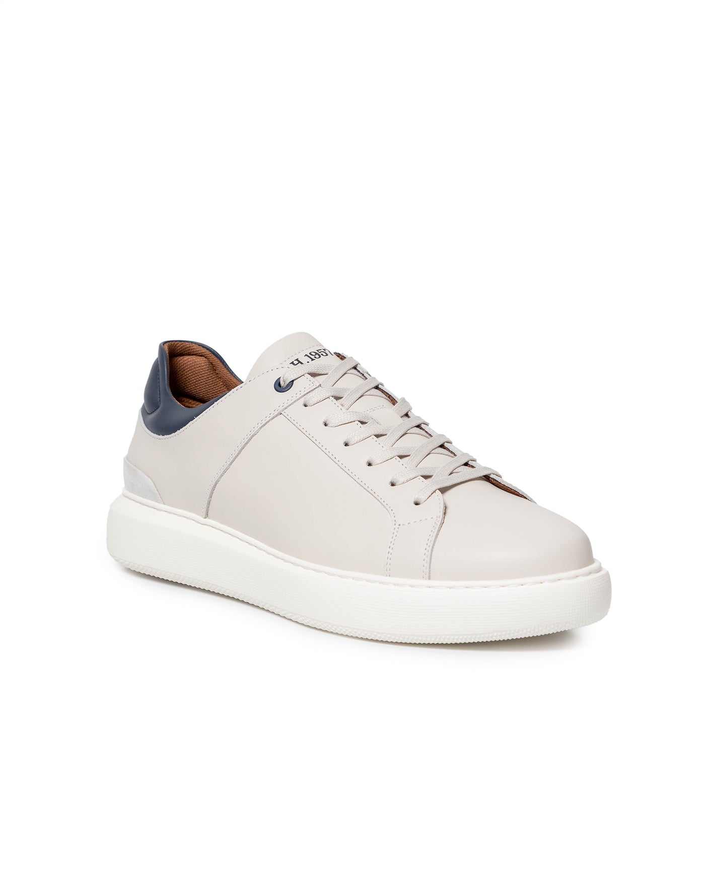 Men's 90s Inspired Chunky Leather Sneakers 63_069G020_CRU110103_3
