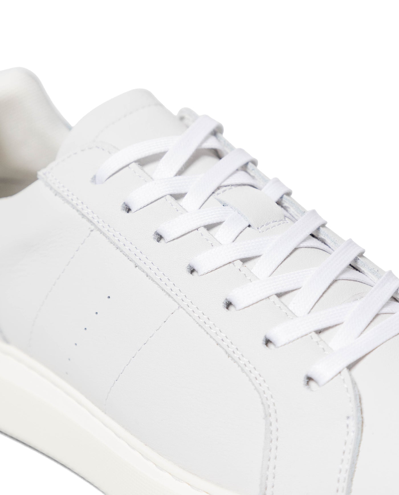 Men's Textured Sole Chunky Leather Sneakers 63_069G021_GRI154101_4