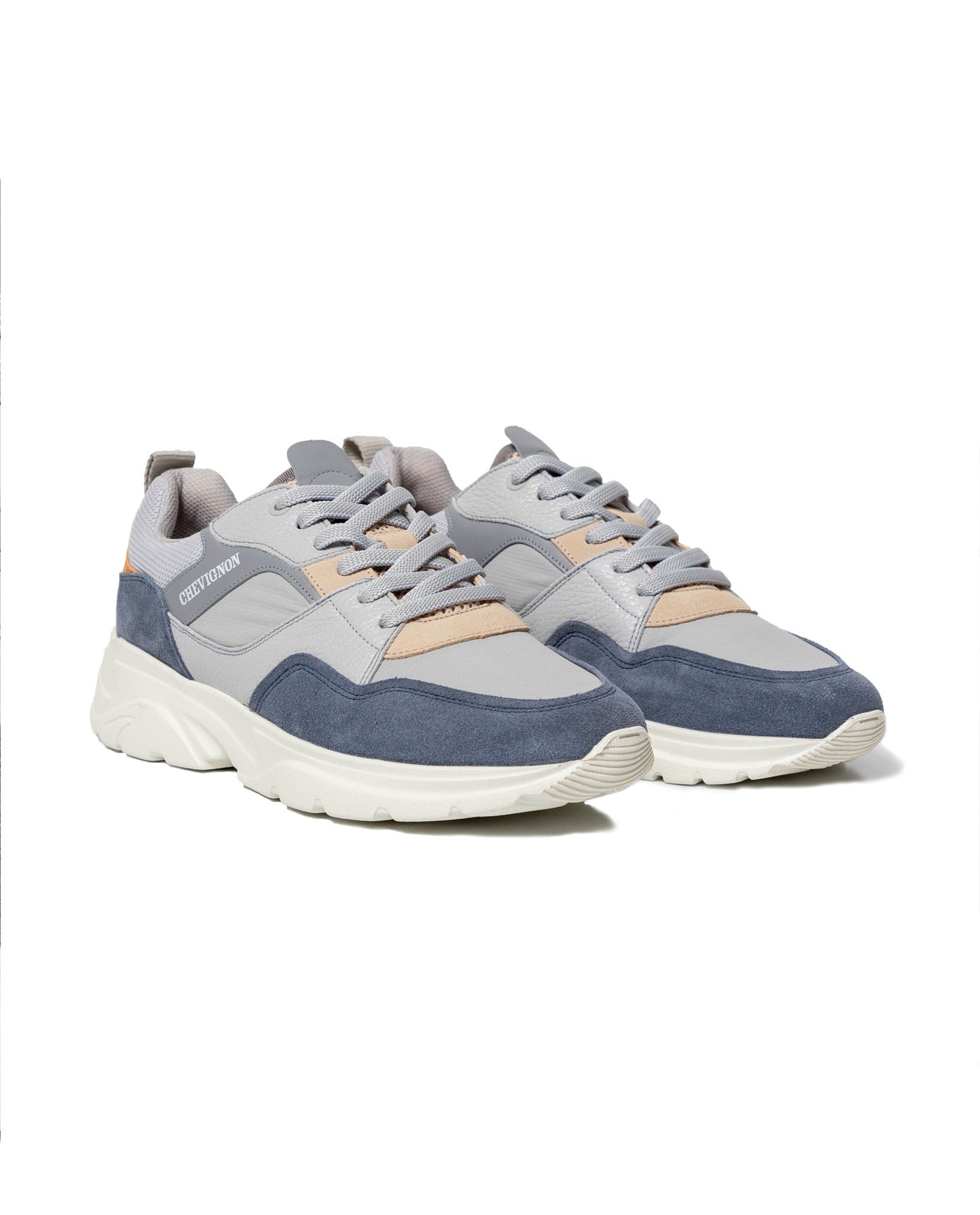 Men's Visible Grain VP Gravity Free Runner Sneakers 63_069G442_GRI154101_0