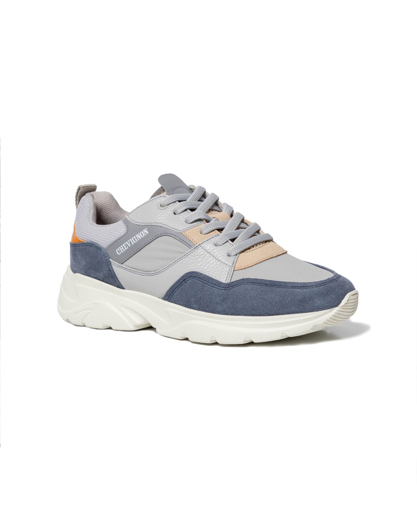 Men's Visible Grain VP Gravity Free Runner Sneakers 63_069G442_GRI154101_3