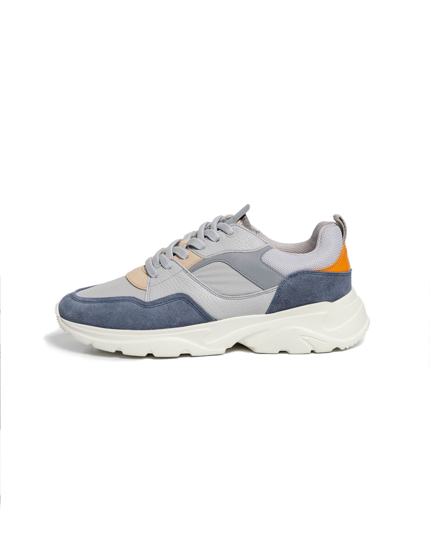 Men's Visible Grain VP Gravity Free Runner Sneakers 63_069G442_GRI154101_7