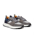 Men´s Suede Leather Runners - Gray