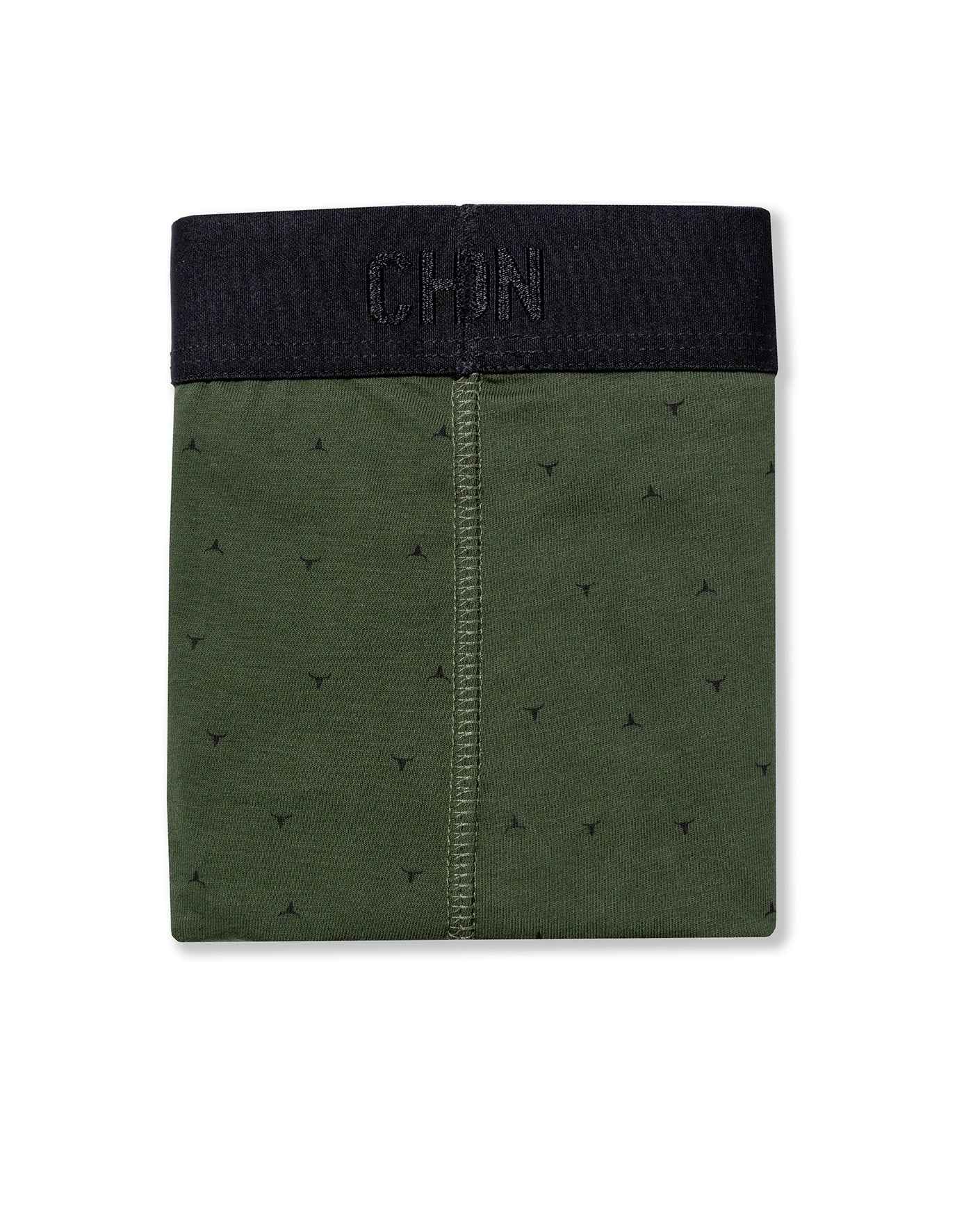 Mens Boxer Soft Cotton Blend Tone on Tone Micro Graphics Chevignon - Green 63_091H000_VER190511_0