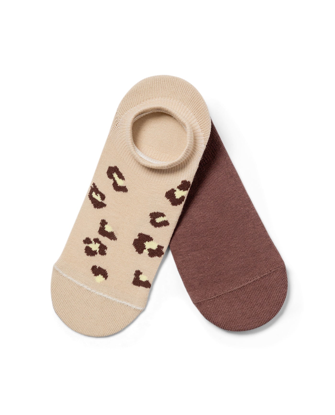 Women's Invisible Socks Bi-Pack in Cotton-Polyamide Blend 259G001 - 1