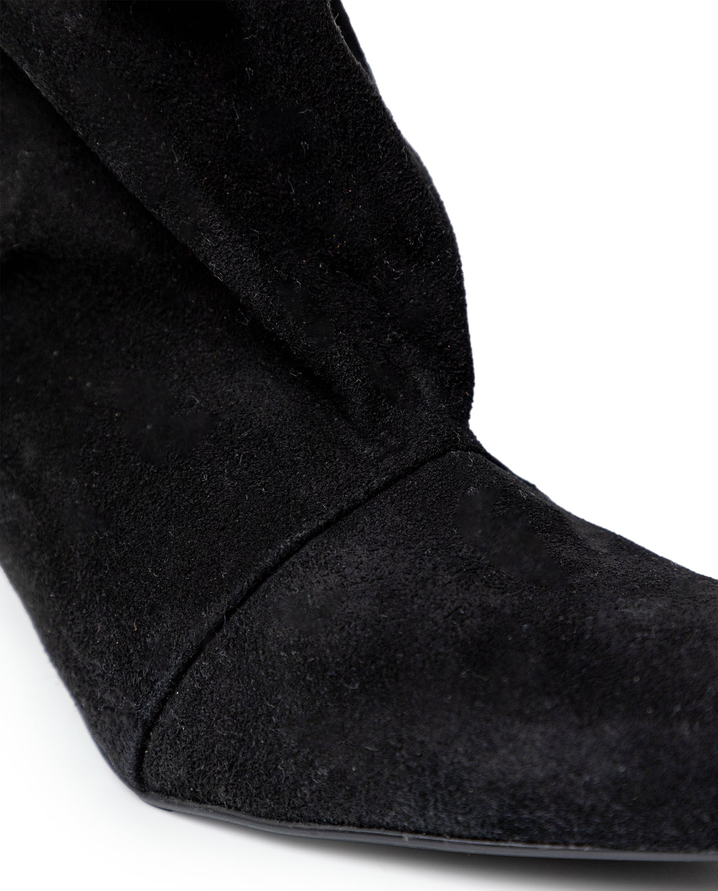 Womens Cowhide Leather Mid-Shaft Boots - Special Collection - Black 63_264H204_NEG194007_4