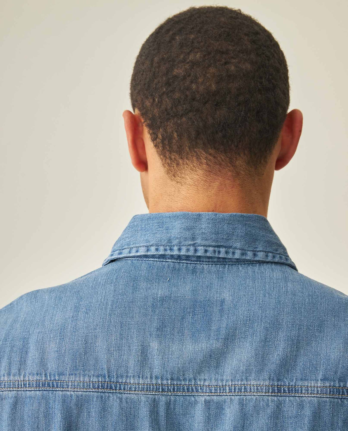 Men´s Slim Denim Shirt - Blue 63_312H000_AZU184140_7