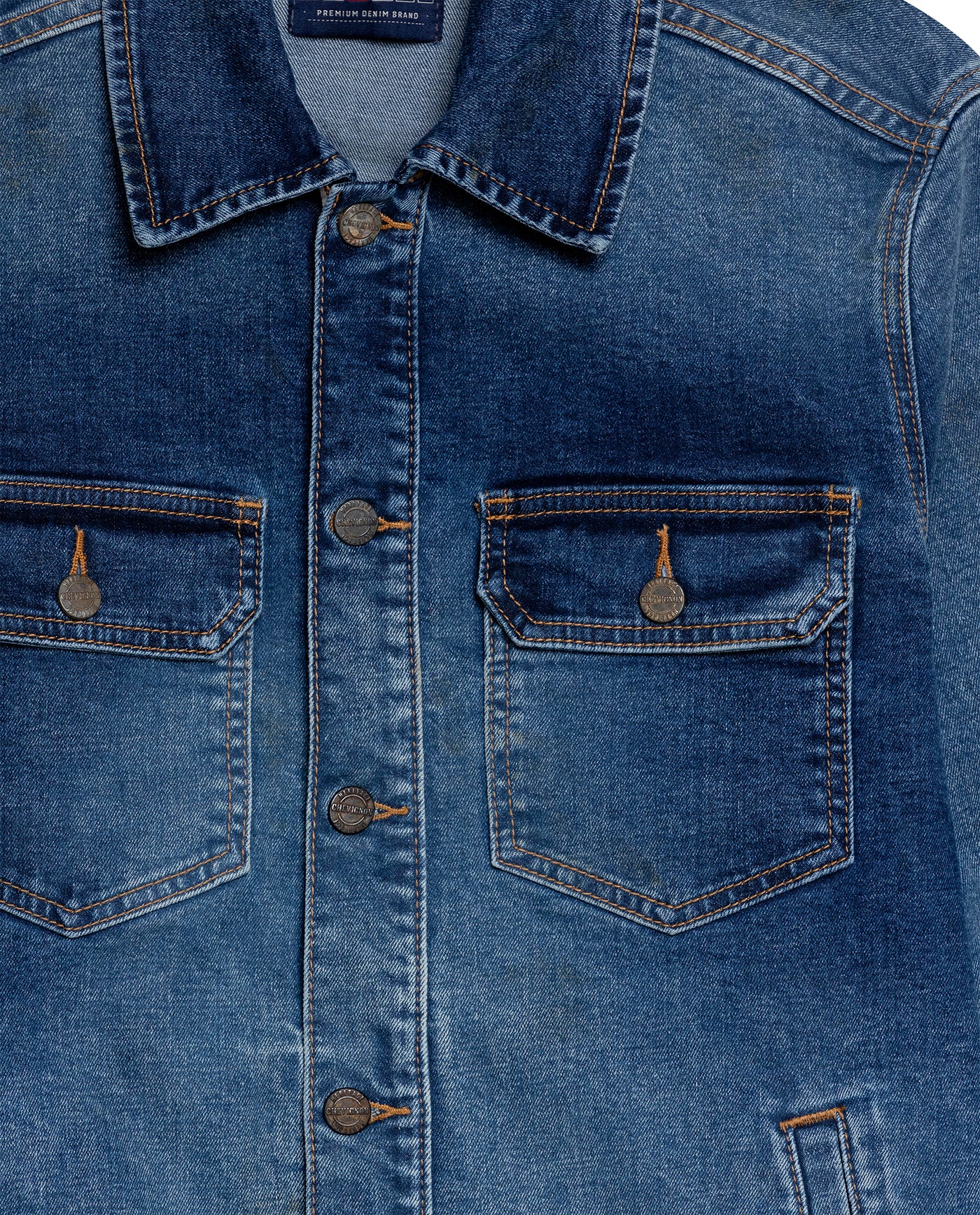 Men´s Heritage Trucker Jacket - Blue 63_322H450_AZU193924_8
