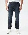 Men's Denim Straight Fit-Jeans Dark Wash