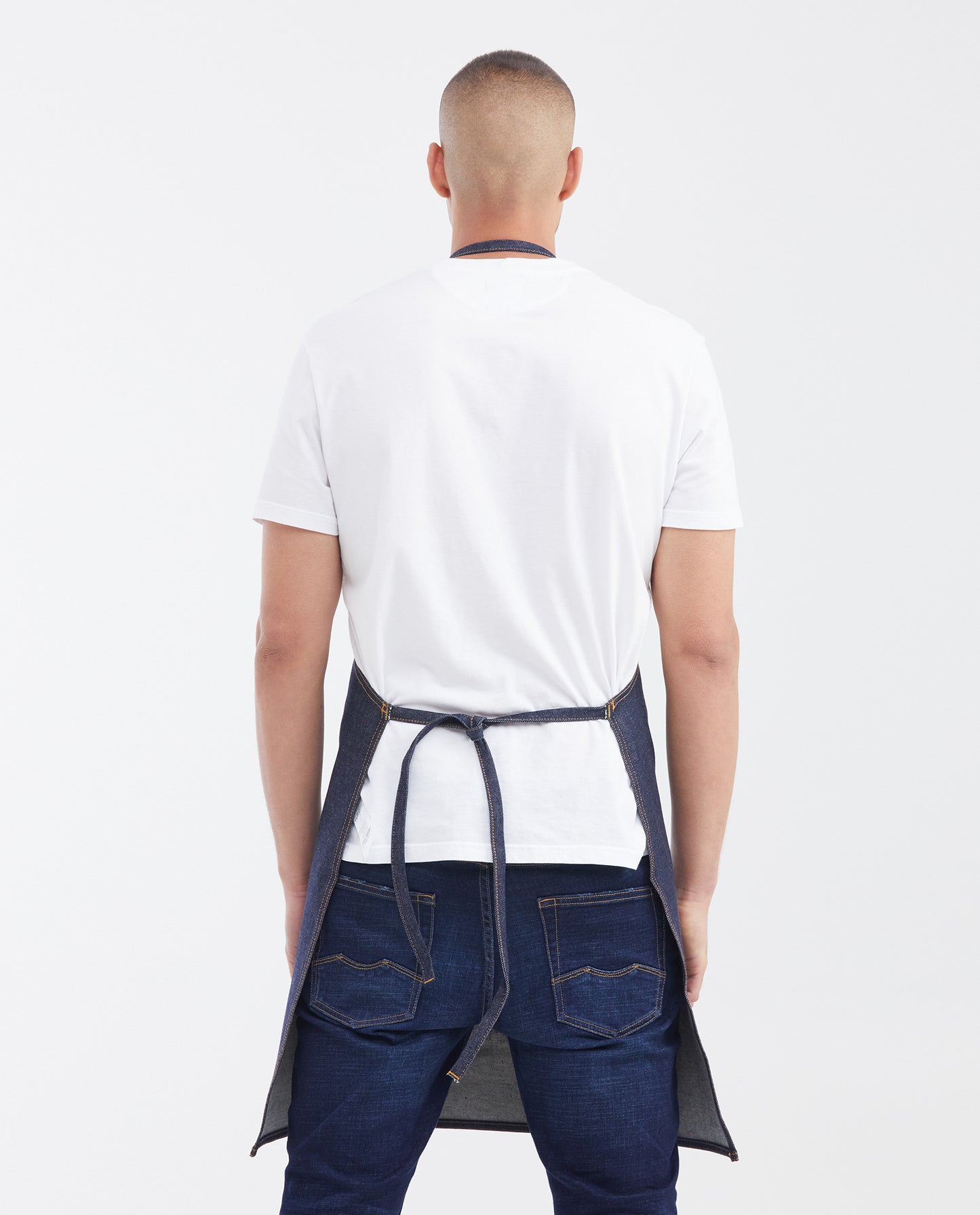 Denim Apron - Blue - 7