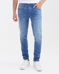 Men's Skinny Fit Medium Wash Stretch Jeans